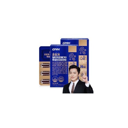 GNM 초임계 알티지오메가3 루테인 지아잔틴 / rTG 비타민B 아연 셀레늄 비타민E, 30정, 2개