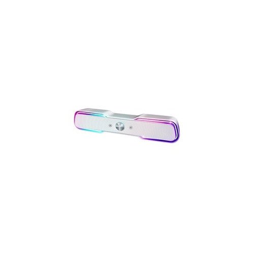 로이체 2채널 멀티미디어 RGB 레인보우 LED 게이밍 사운드바