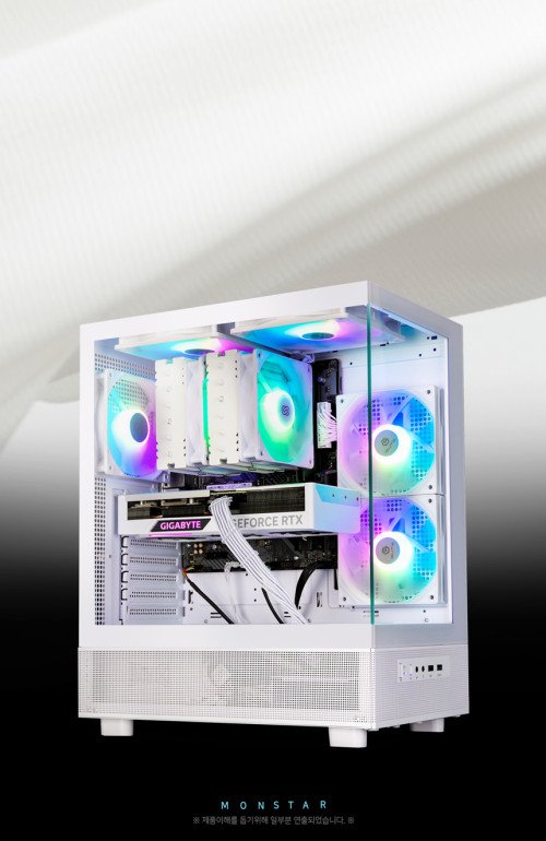 몬스타 가츠 AMD 7500F 4070 SUPER 게이밍컴퓨터