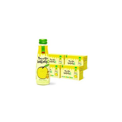 고려은단 허니 앤 유자 비타민C, 140ml, 40개