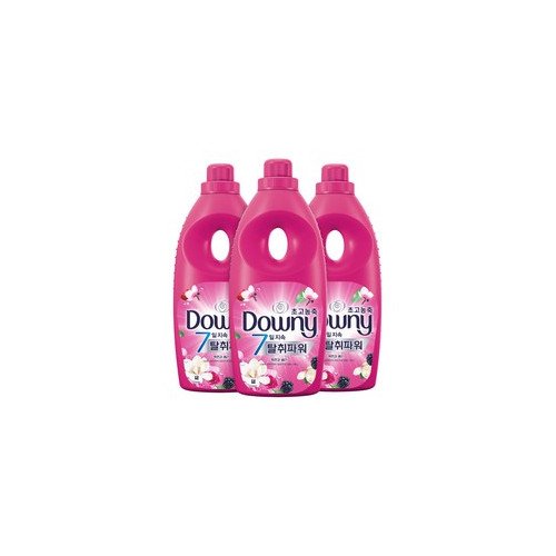다우니 초고농축 7일지속 탈취파워 섬유유연제 목련과베리 본품, 1.05L, 3개