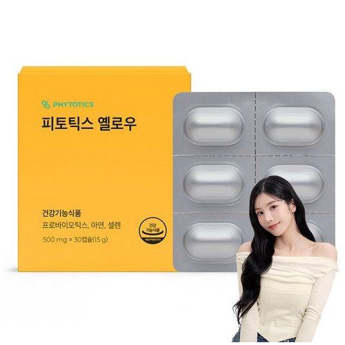 피토틱스 옐로우 유산균, 30정, 1개