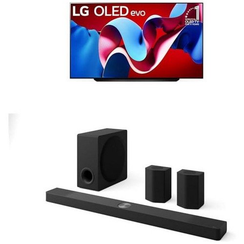 LG 83인치 클래스 OLED evo G4 시리즈 스마트 TV 4K 프로세서 평면 화면 매직 리모트 AI 탑재 OLED83G4 WUA 2024