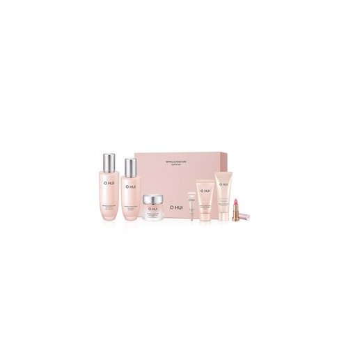 오휘 미라클 모이스처 핑크 베리어 스킨 150ml + 에멀전 130ml + 크림 30ml + NEW 루즈 리얼 미니 + 에센스 4ml + 크림 25ml + 클렌징 폼 40ml