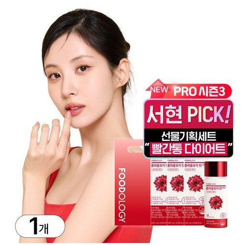 푸드올로지 빨간통 다이어트 콜레올로지컷 선물세트, 180정, 1개